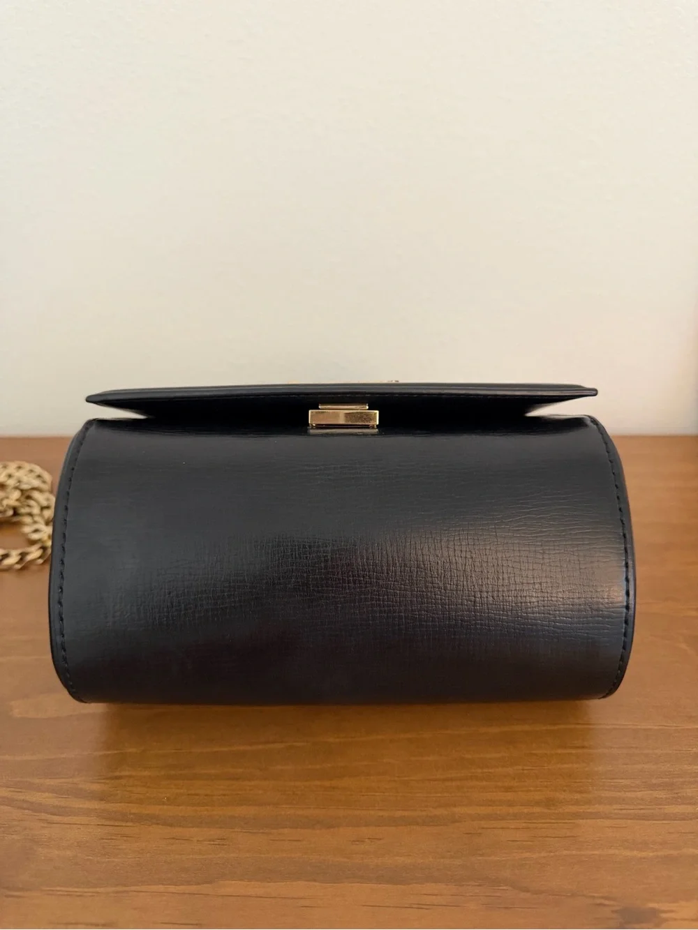 Givenchy Pandora Box Chain Shoulder Bag in Black Calf Leather